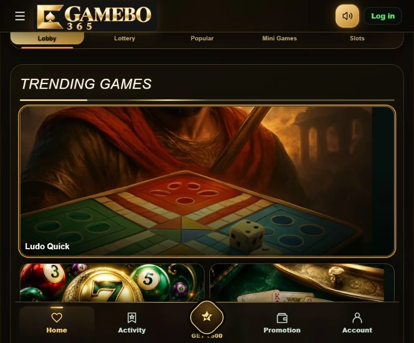 Gamebo365 — trending game collection