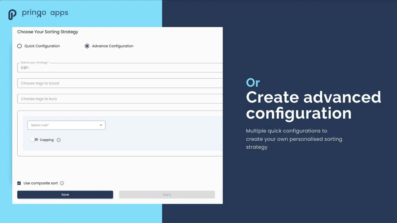 Official listing — tags and composite sorting rules